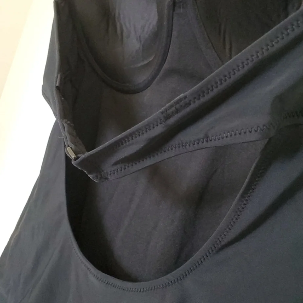 Old‎ Navy Women's Black Strapless Balconette One Piece Underwire Swimsuit XXL